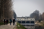 Canale Vacchelli - localit Marzano/Bocchi, nel comune di Merlino (Lodi)